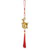 Handmade Chinese Zodiac Pendant Golden Sheep Lucky Charms Goat Hanging Ornament  Car Decor