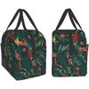 Hawaiian Hibiscus Flower Lunch Bag For Women Men Kids Lunch Box Insulated Lunch Container Tote Bag for Office Work School Picnic
