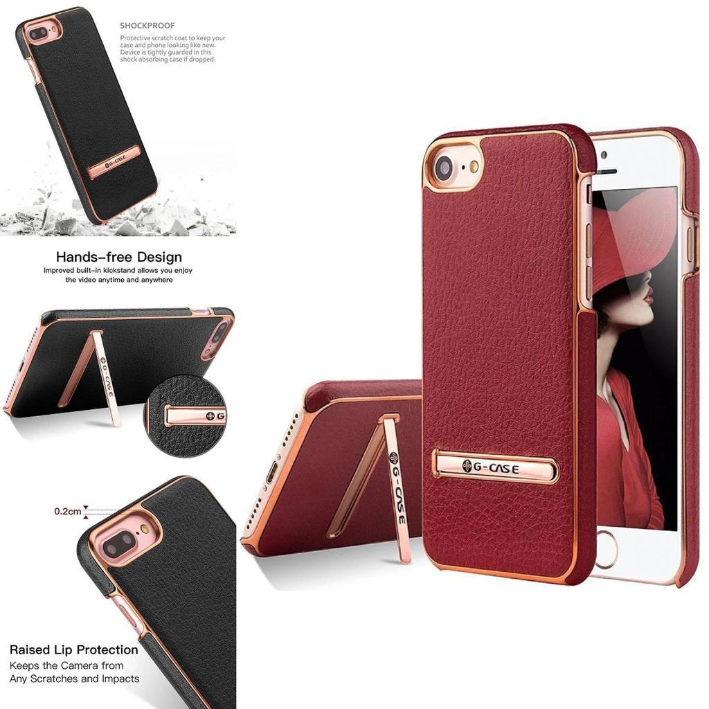 For Apple Iphone 6 Leather Case With Stand Function For Luxury Protective Cover