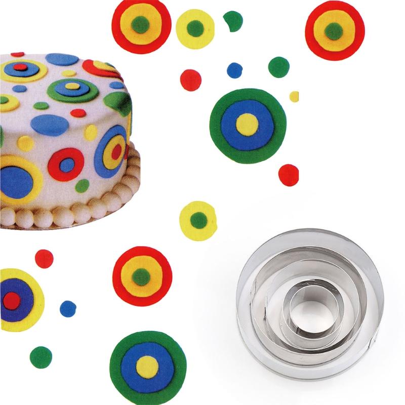 20pcs Clay Cutter Stainless Steel Drop Round Ceramic Pottery Mold Designer DIY