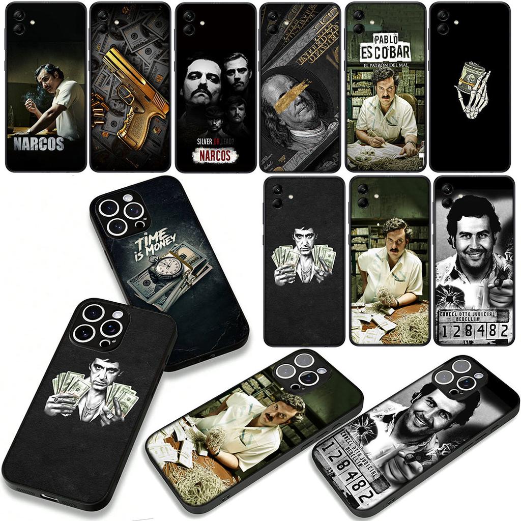 Narcos PABLO ESCOBAR Money Dollars Case for Motorola Moto Edge 70 60 Fusion 40 NEO Pro G Stylus G56 G96 G71 G73 G41 G42 G51 G52