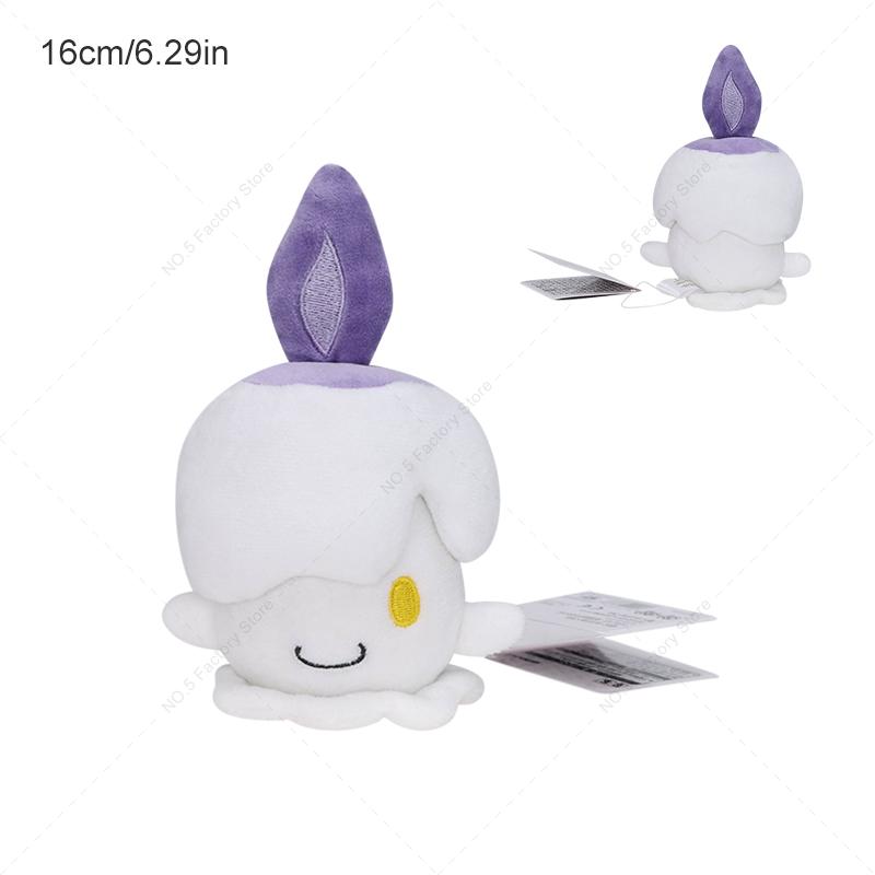 Pokemon Plush Toy Fit Mewtwo Litwick Cubone Bidoof Furret Lugia Mew Caterpie Gyarados Soft Stuffed Doll Room Decoration Gifts