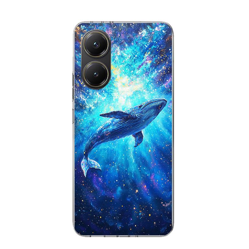 Humpback Whale Sea Giant Phone Case For Xiaomi Poco X7 X6 X5 Pro F7 Ultra Redmi 15C 15 13 13C 12 12C 10 10A 10C 9 9A 9C 9T Cover