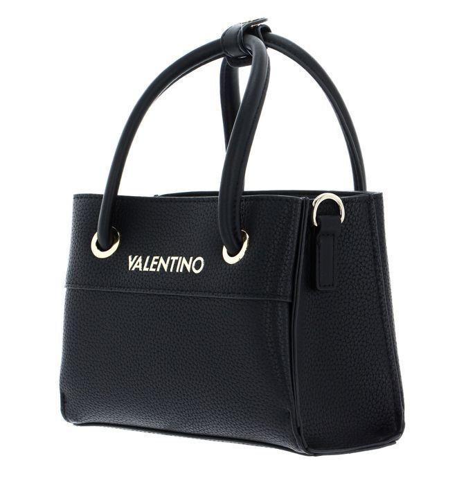 Sac à main - VALENTINO - Alexia Tote S - Noir - 100% polyuréthane - Bandoulière amovible
