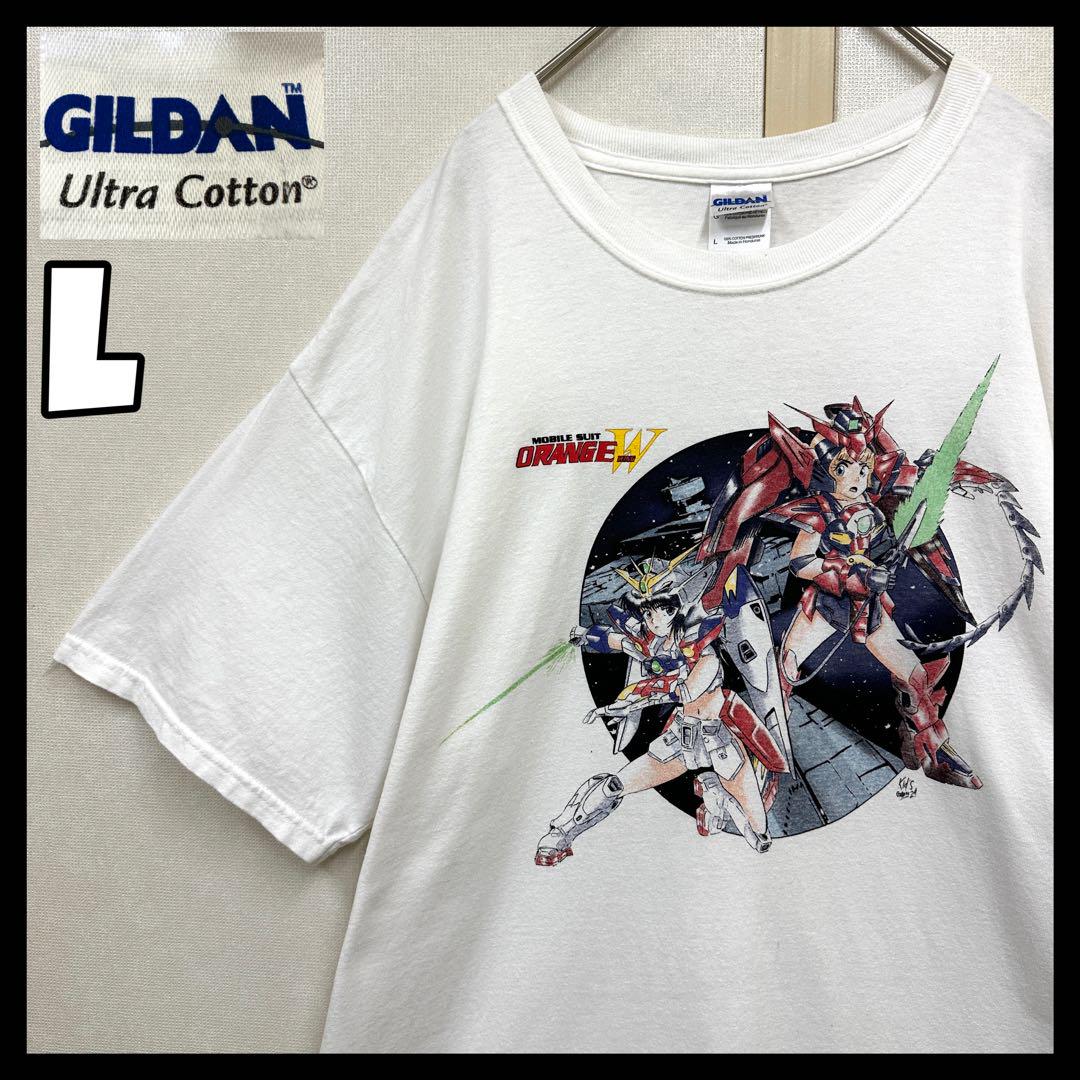 

[USED] Kimagure Orange Road T-shirt Gundam Wing GILDAN anime T-shirt