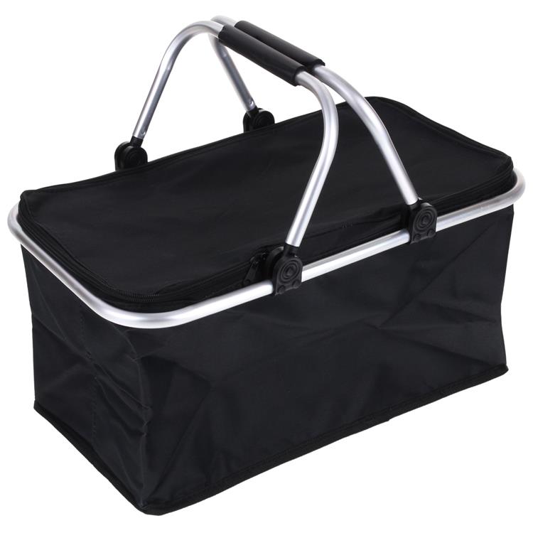 Large Thermal Picnic Bag Beach Cooler Foldable Tourist Basket