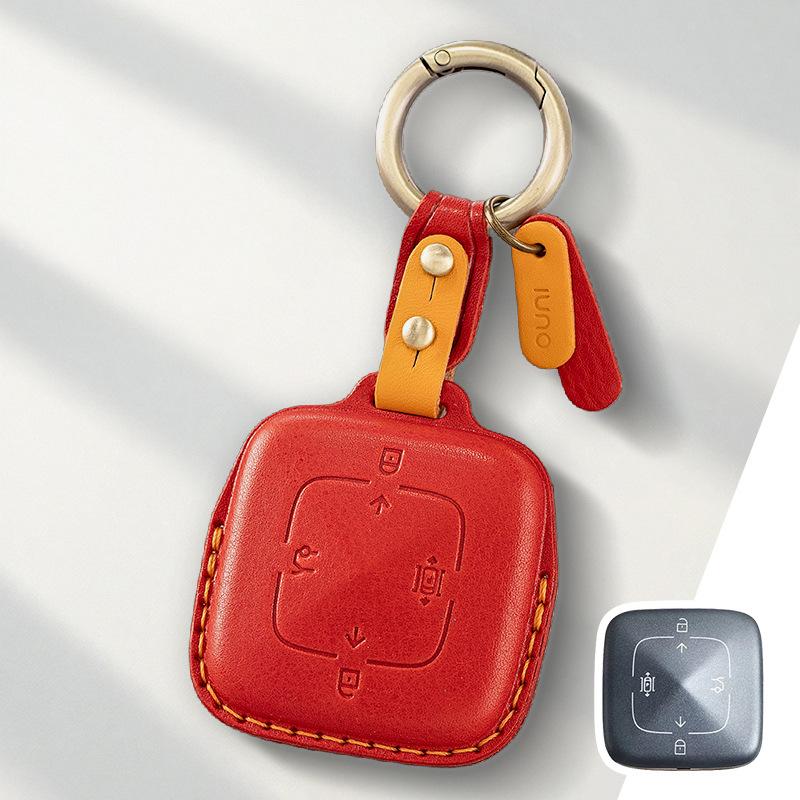 For New ZEEKR 001 X 007 Key Set High End Leather Car Key Case