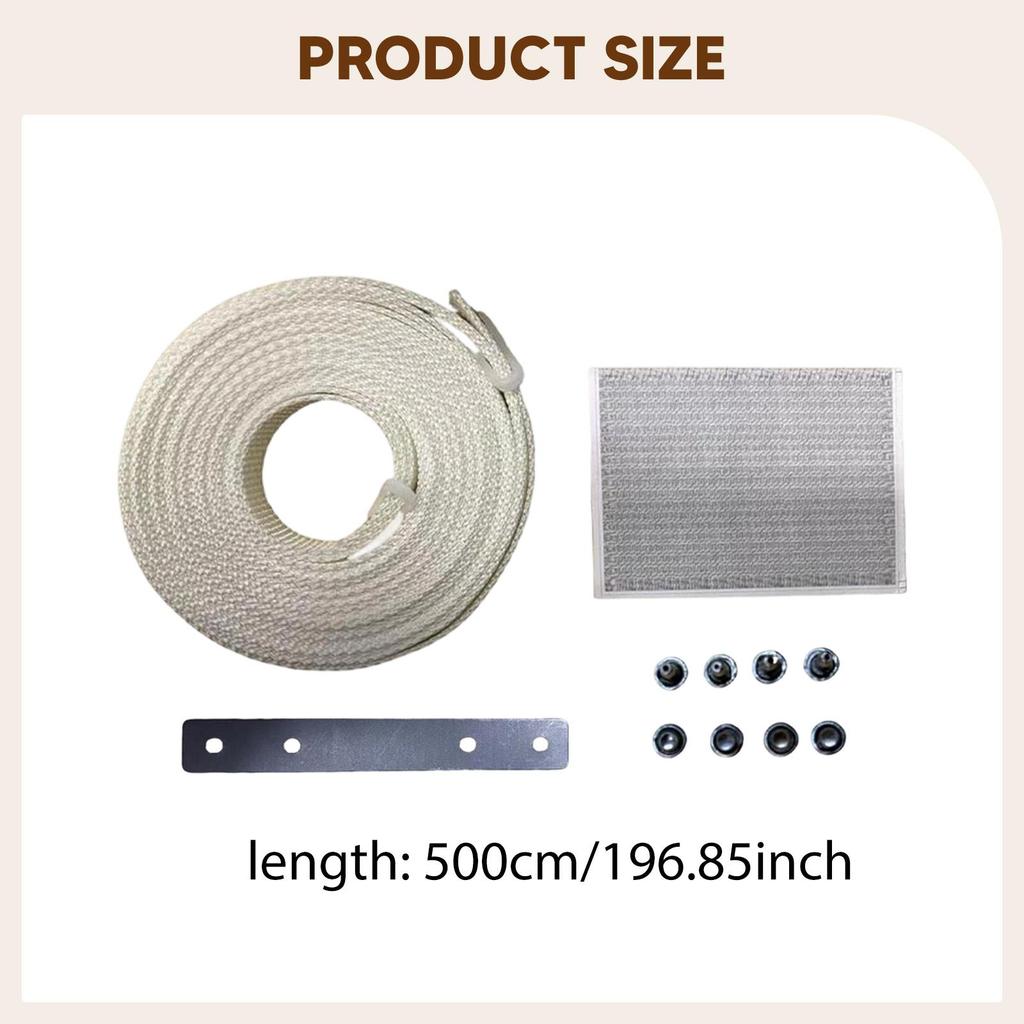 Rollers Shutter Strap Repair Kit Effective Enhanced Reinforcement Replace