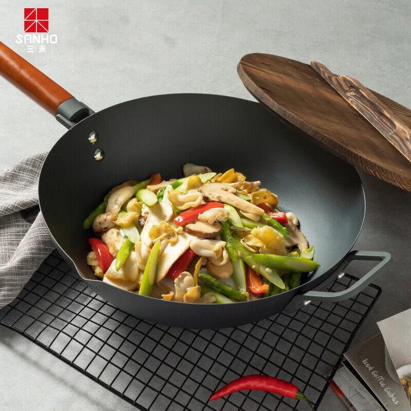 Sanhe Rust-Resistant Wrought Iron Wok