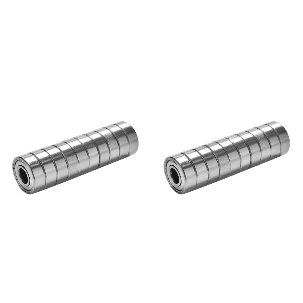 100 Stück Kugellager 608ZZ Rillenkugellager 8x22x7mm Mini-Kugellager Kohlenstoffstahl Für Skateboard Rollschuh Lager