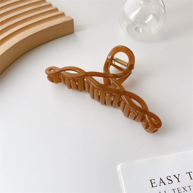 Elegant Vintage 13cm Hair Claw Clip For Women Retro Aesthetic Accessory In Colors Multiple