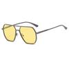 The Same Polarized Sunglasses Bring Aluminum And Magnesium Popular Fashion Sunglasses Men'S Driving Glasses Color-Changing Night Vision