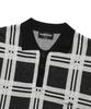 NICEGHOSTCLUB Check Pk Half Knit_Black(Ng2Emuk640A)
