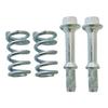 Auspuffschraube und Feder Auspuffrohr Hardware-Kit Direktpassende Ersatzteile Hochfeste Schraubenfeder für Schalldämpfer Lösungsfest