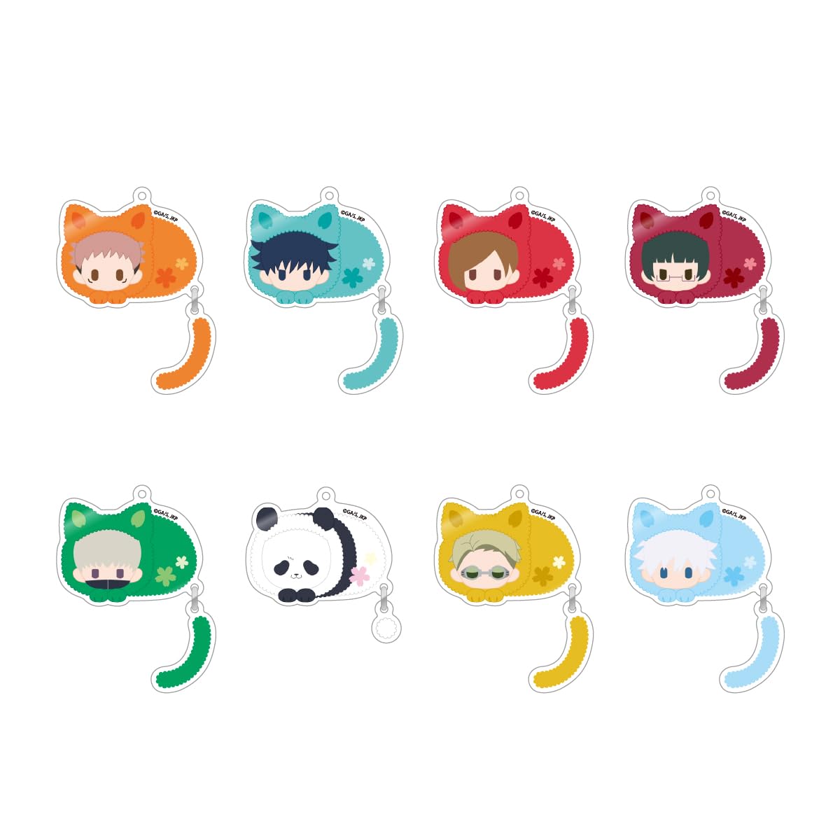 

Jujutsu Kaisen Purapura Acrylic Keychain Box of 8