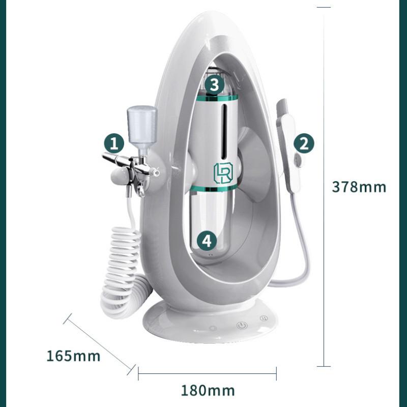 Small Bubble Oxygen Injection Instrument Cleaning & Hydration Beauty Device Beauty Salon Pore Cleaning Facial Cleaning Machine 378*180*165mm