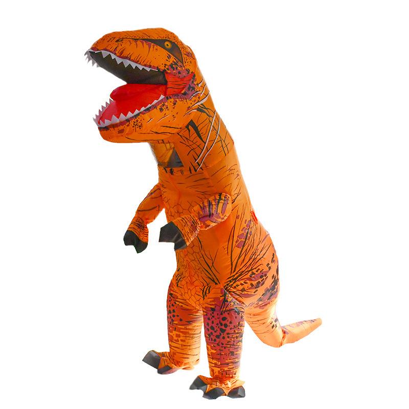 Halloween Cross Border Costume Dress Up Tyrannosaurus Rex Inflatable Costume Stage Performance Costume Dinosaur Inflatable Costume