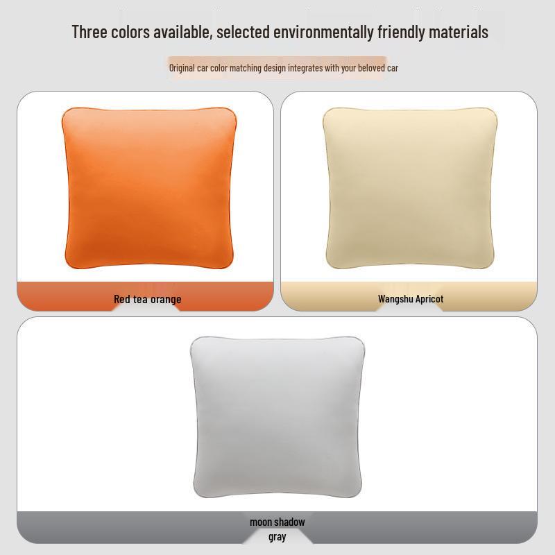 Dual-Use AITO M9 Car Cushion & Blanket with High-Grade Lumbar Support