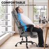 Executive Office Chair, 180kg Big and Tall Desk Chair, Grey