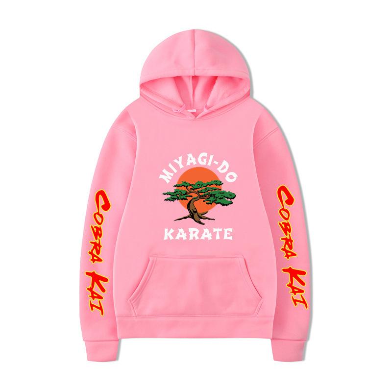 Karate Kid Val Armorr Cobra Print Men's Hoodie Brand Hoody Y2K Clothes Vintage Fashion Unisex Long Sleeve Pullovers