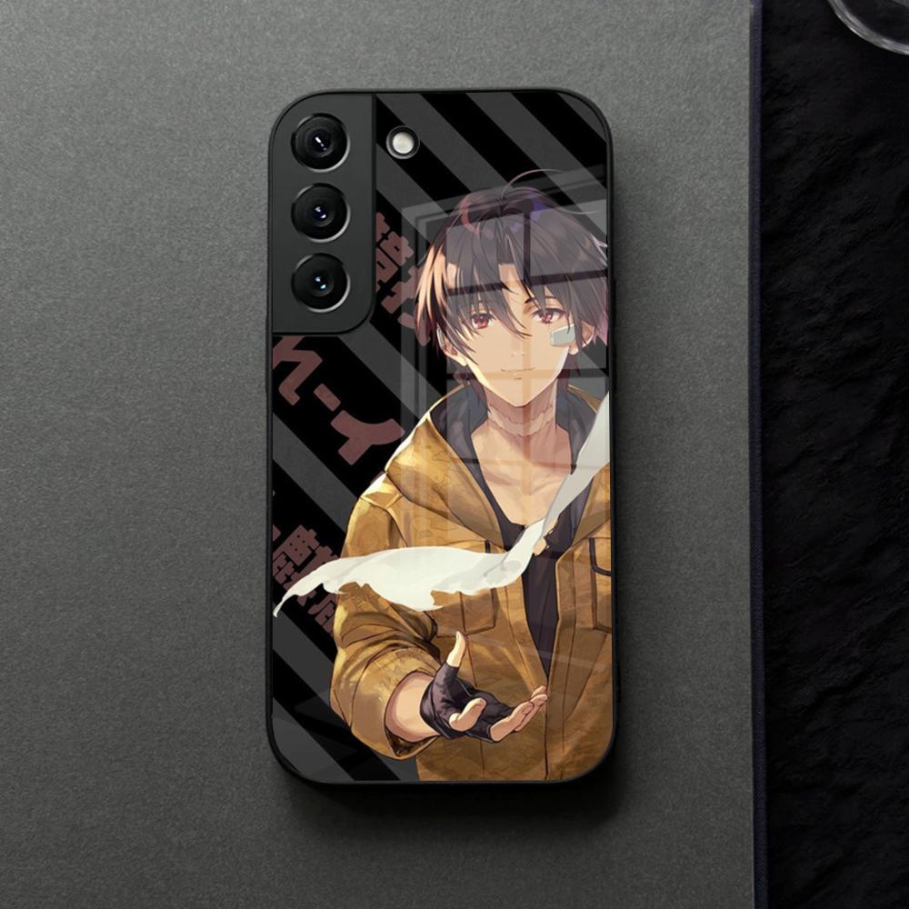 

Anime 86 Eighty Six Phone Case Glass For Samsung Galaxy S21 S26 S25 S22 S20 S24 S23 Ultra Fe Plus A16 A34 A54 A24 A53 Coque Galaxy S24 Plus