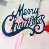 Merry Christmas DIY Metal Cutting Die Stencil Scrapbook Paper Cards Album