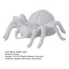 16pcs Halloween Light Up Spider Figurine, Realistic LED Glowing Spider Statue, Indoor & Outdoor Home Party Decorations