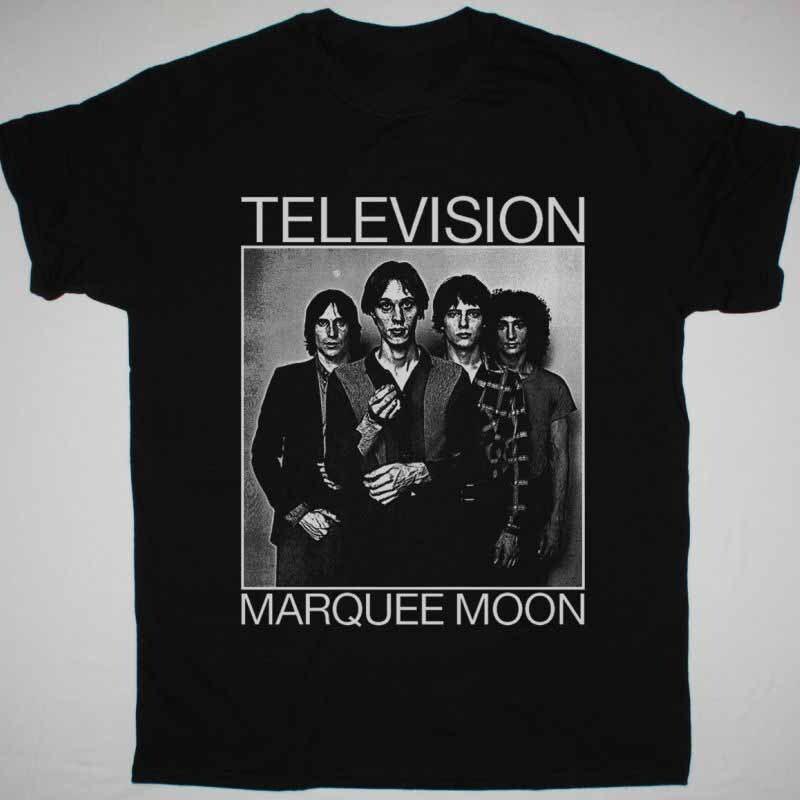 

Retro Marquee Moon Television Shirt Short Sleeve Black Unisex S-5XL Unisex T-Shirt S
