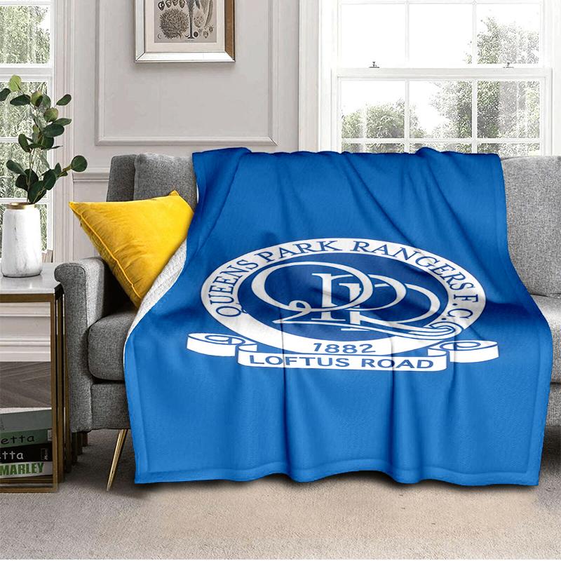 Queen's Rangers Crest Blanket Lightweight Ideal Bedding Blanket Perfect for Travel, Camping, Living Rooms, Offices, Sofas, Fan Christmas Gift