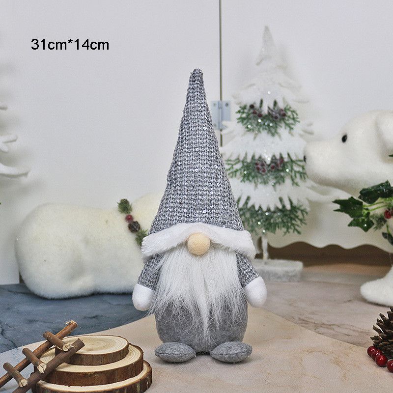 Elegant Faceless Doll Xmas Gifts Featuring Cheerful Colors For Joyful Celebrations