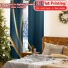 2D Flat Printing  2pcs Abstract Elegance Popular Curtains&Window Treatment Versatile 100% Polyester Curtains Decorations Outdoor