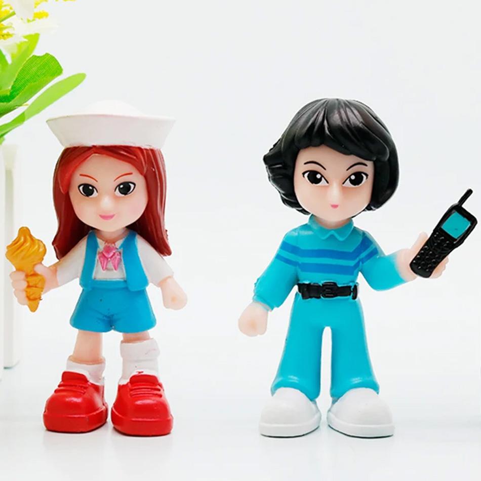 New 8Pcs/Set PVC Action Figure Cute Doll Collection Model Toys Halloween/Christmas Party Toy Gifts