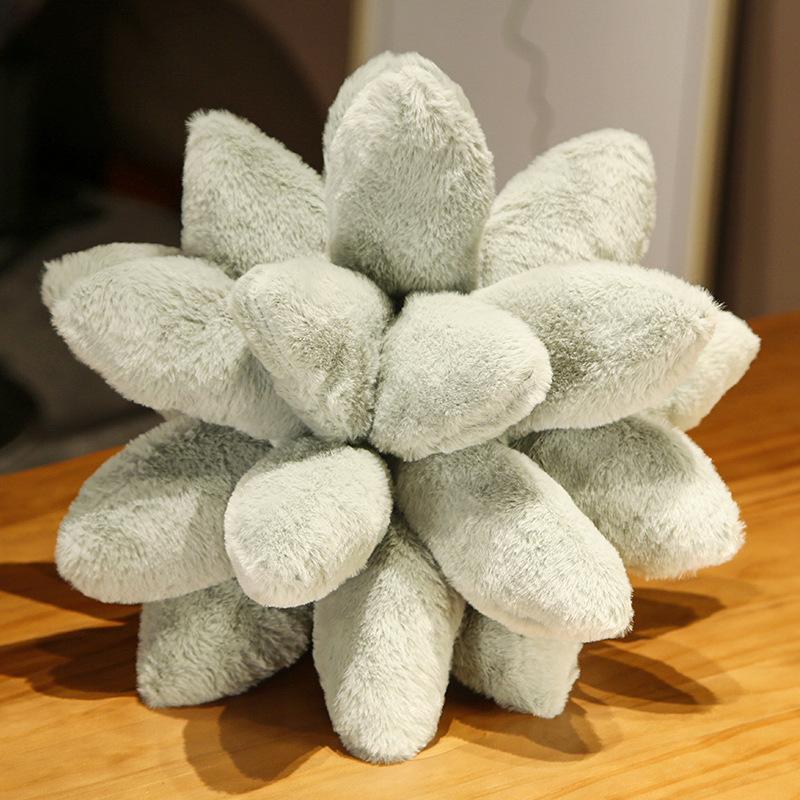 NEW Soft Succulents Plush Stuffed Toys Various Cute Potted Flowers Bookshelf Pillow Home Living Room Decoration Girls Gifts