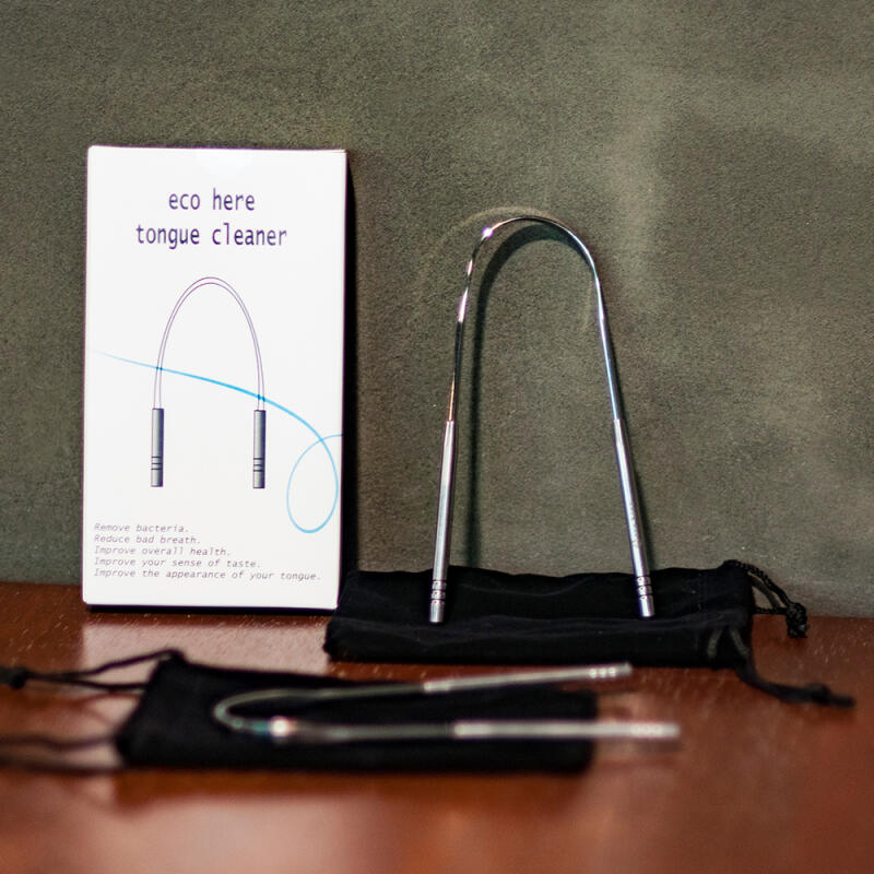 

[eco here] Stainless steel tongue cleaner 1 tongue cleaner