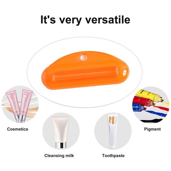 3Pcs Compact Toothpaste Dispensers Ergonomics Squeezing Universal Toothpaste Squeezer Bathroom Gadgets Bathroom Supplies
