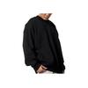 Adidas Printed Round Neck Basketball Sweatshirt Unisex Tops Black IN4246