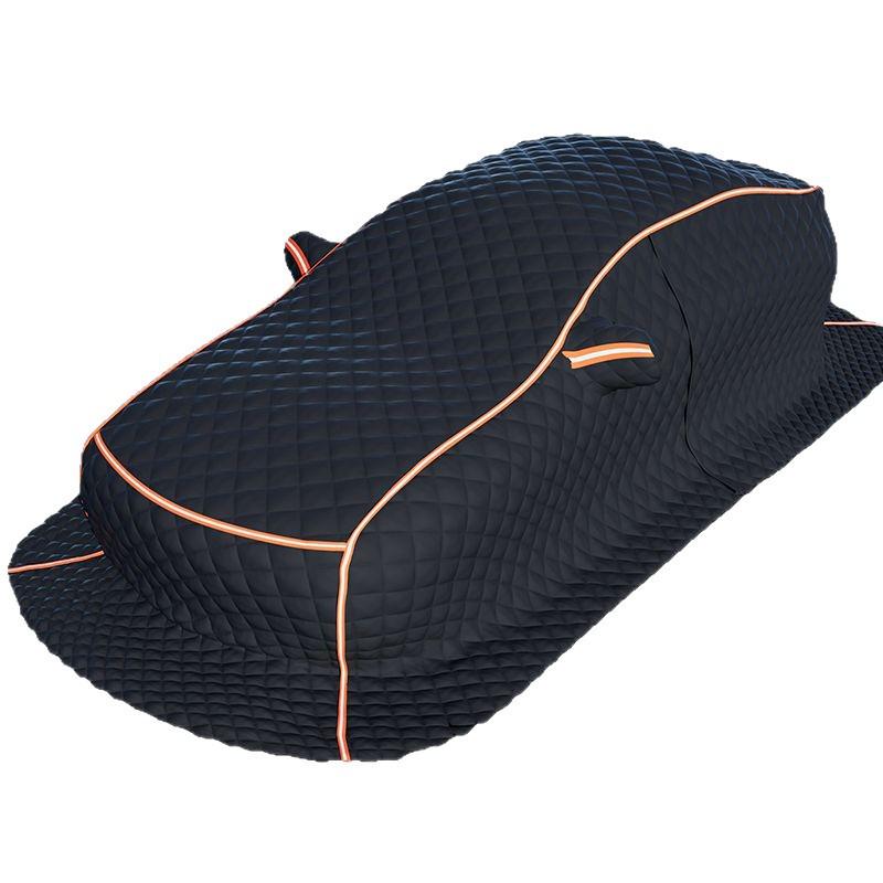 

Ultra Thick Winter Car Cover: Heavy Duty Cotton Quilt for Cold and Snow Protection Sedan Only