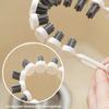 1pcs Bendable Cleaning Brush Bathroom Soft Bristle Crevice Brush Groove Faucet Corners Floor Wall Tiles Window Slots Brush