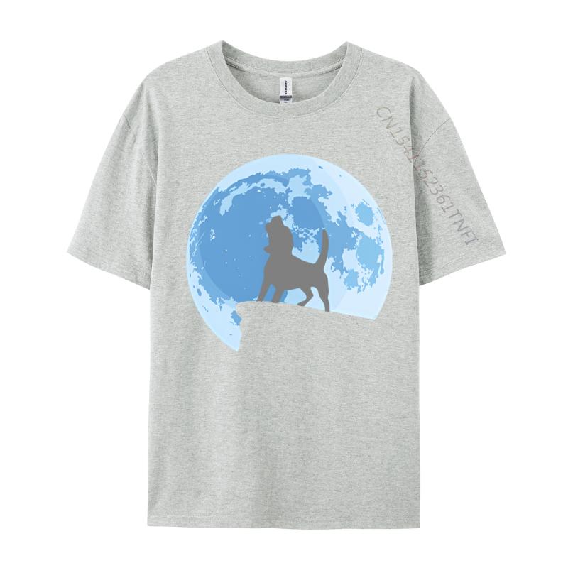 

Beagle How ling At Moon Nickersticker Tshirt Black Design T Shirt Mens Top Tshirts Printing Graphic Tee Cotton S