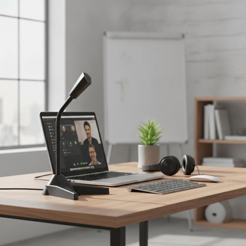Noise Cancelling USB Microphone Mini Microphone External Mic Desktop Microphone Recording
