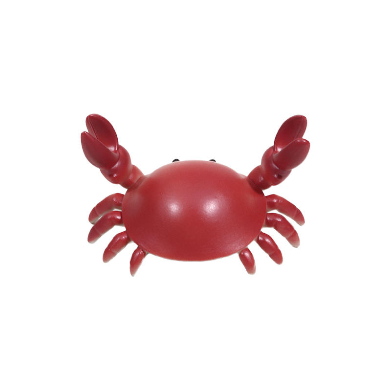 Creative Crab Weightlifting Pen Holder Creative Cute Crab Cellphone Storage Bracket Storage Rack Desktop Ornament