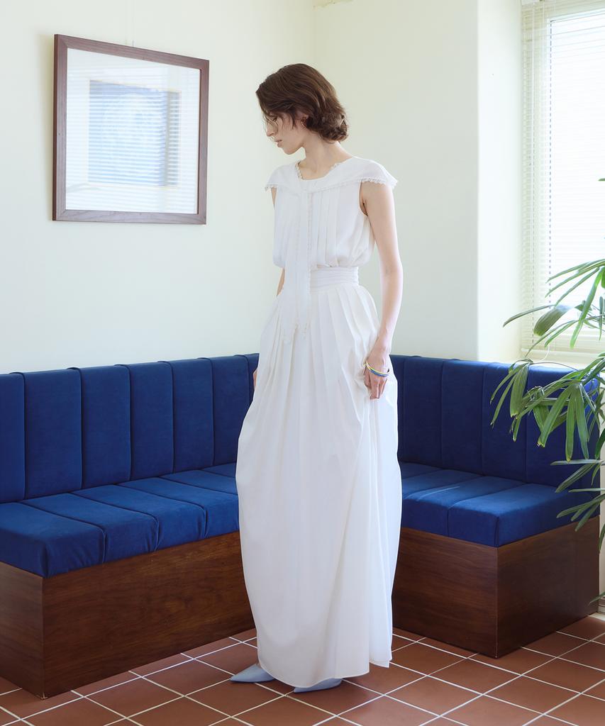 Aiseugadeuneiogongpal Pleated Maxi Skirt