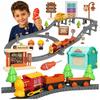 [PACZA] Electric train locomotive set of 101 elements Z3374