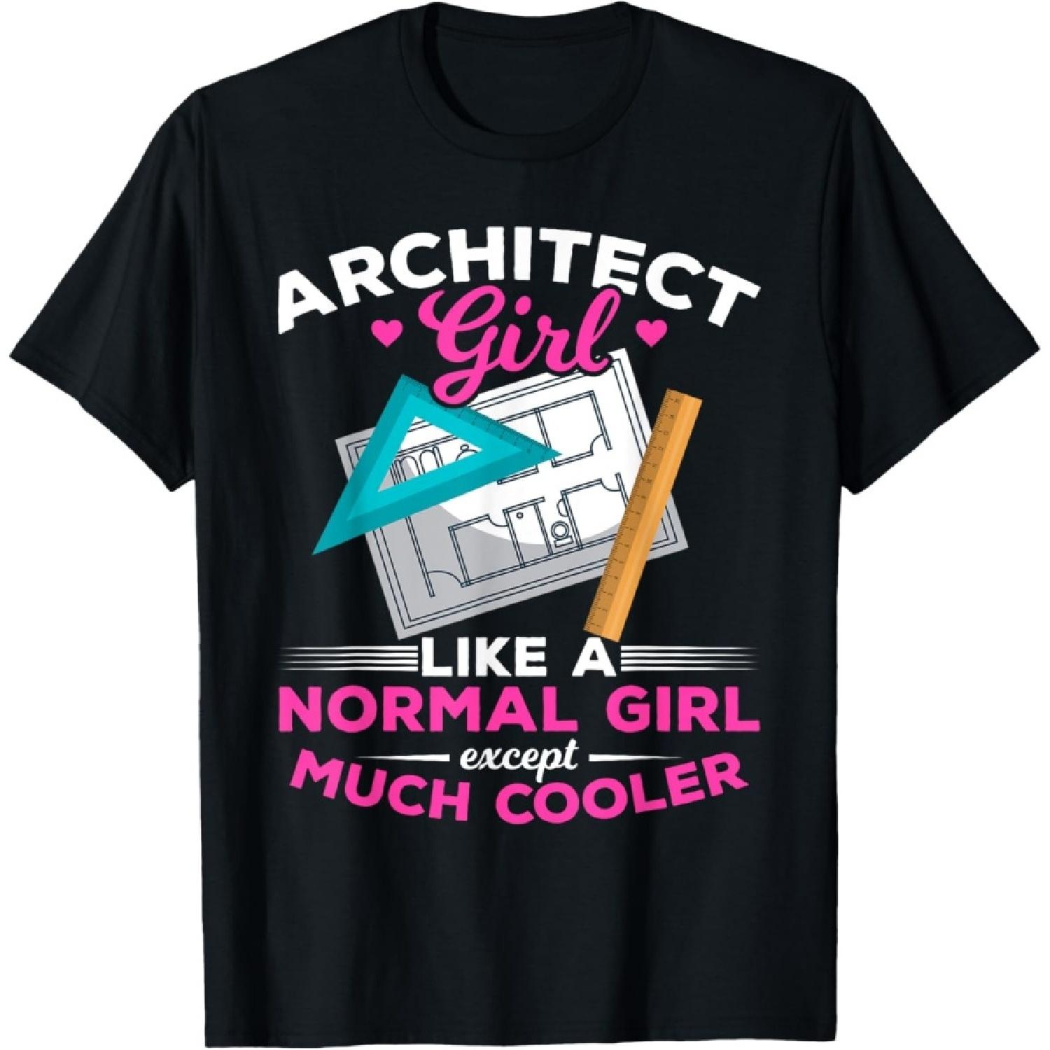Смешная архитектура Архитектор Женщины Девушки Архитектор Футболка S