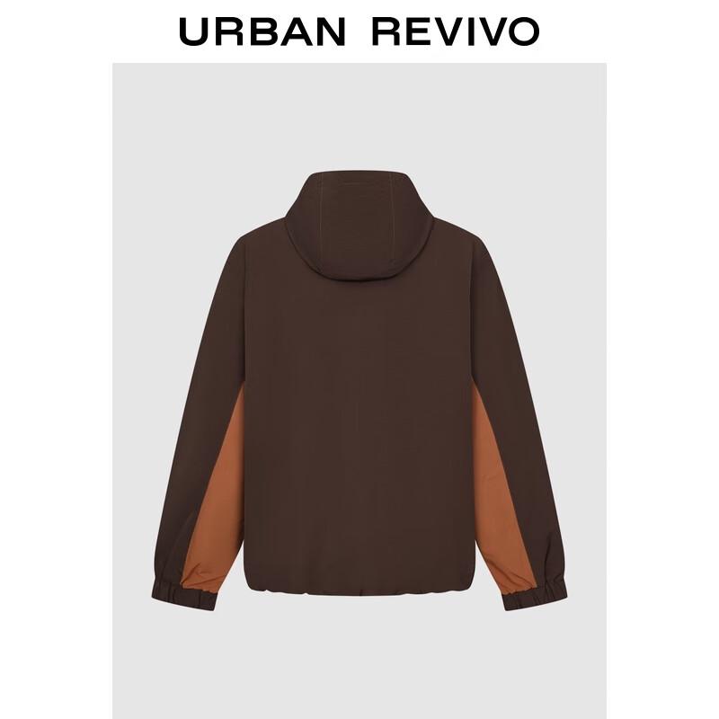 UR 2025 Men's Amber Flow Color Block Oversized Jacket