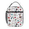 1 Piece Zipper Closure Nurse Tools Storage Bag Pocket Medical School Lunch Food Box Reusable For Lunch Food Bag