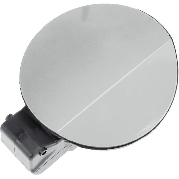 Fuel Tank Door Cap for Volkswagen Golf 6 2010-2013 Fuel Filler Flap Cover Clip Type No.5K6809857C Silver Tone ABS