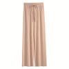 Women's Wide Leg Pants Elastic High Waist Trousers Casual Jogging Bottoms