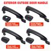 Car Exterior Door Handles Of The Car Are Suitable For Kia Sportage From 2005 To 2010 Including Front Rear Left And Right