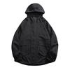 Men's Casual Sports Jacket Lightweight Hooded Hiking Golf Raincoats With Pockets
